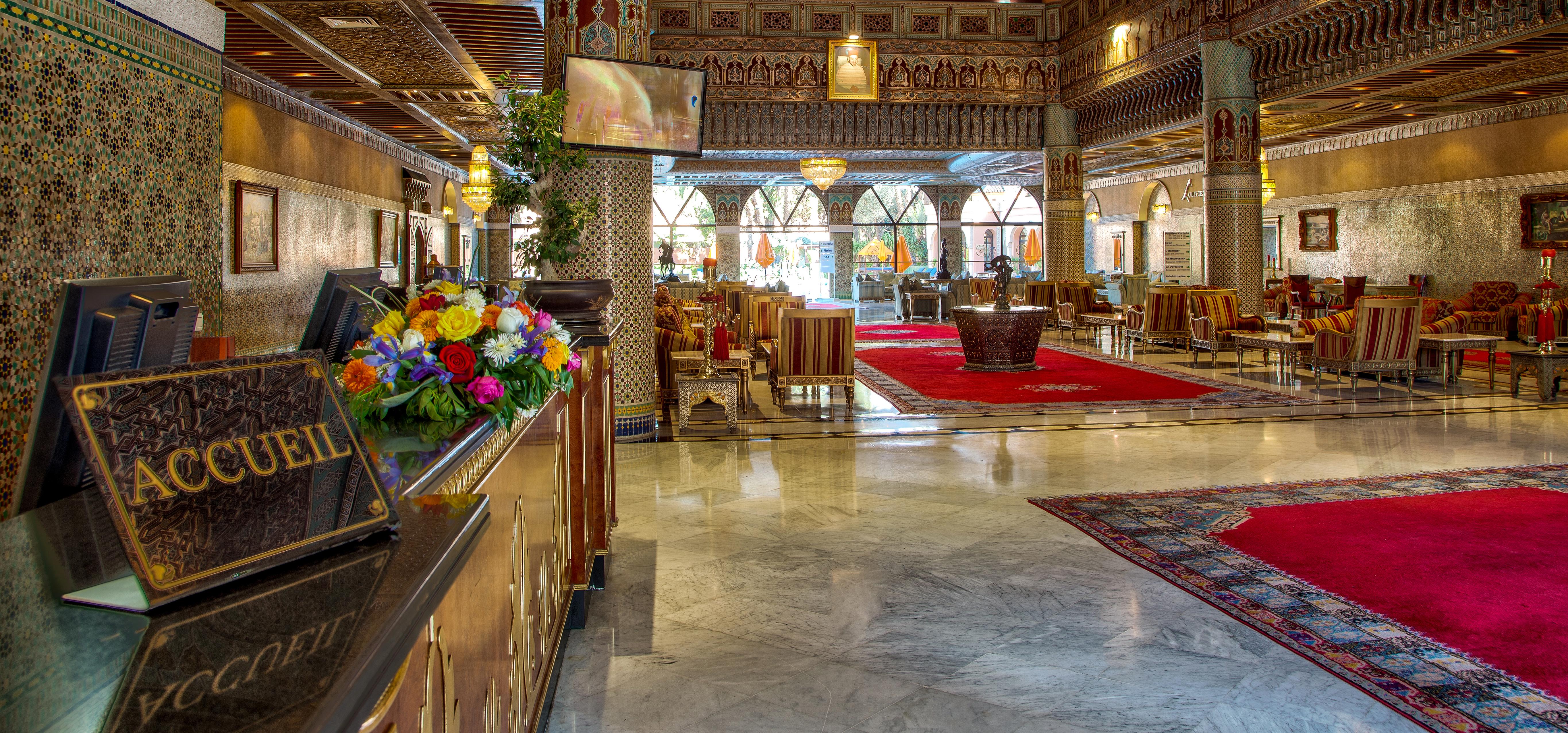 Royal Mirage Deluxe Hotel Marrakesh Exterior photo Lobby