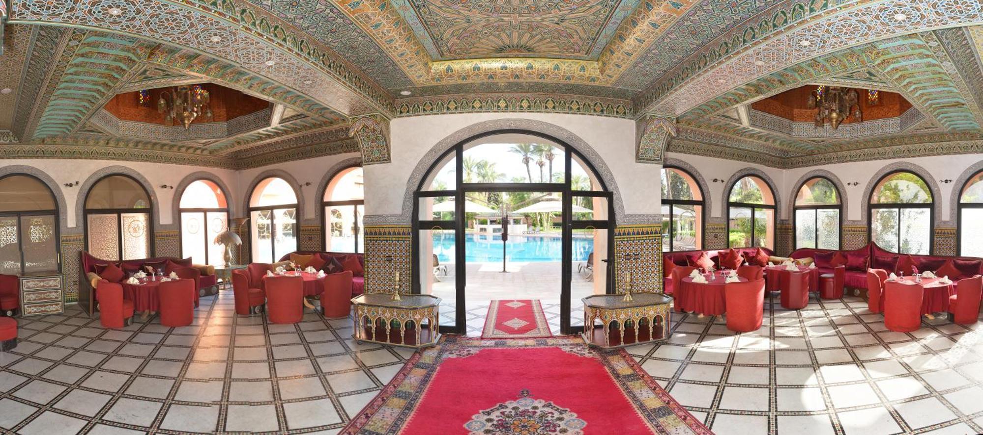Royal Mirage Deluxe Hotel Marrakesh Exterior photo The interior of the hotel